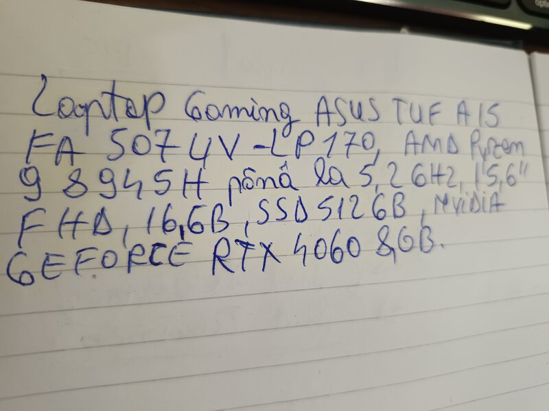 Vand laptop gaming Asus Tuf A15